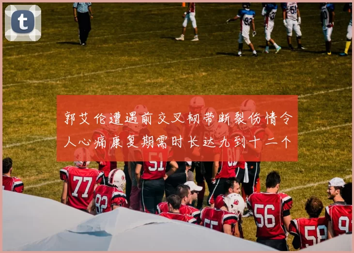 郭艾伦遭遇前交叉韧带断裂伤情令人心痛康复期需时长达九到十二个月